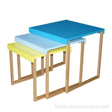 Coffee Tables, Made of Solid Hardwood Material with 24 x 24 x 30-inch Size